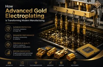 How Advanced Gold Electroplating is Transforming Modern Manufacturing
