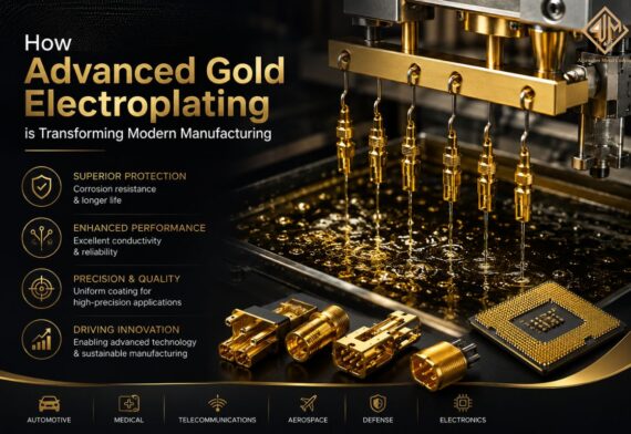 How Advanced Gold Electroplating is Transforming Modern Manufacturing