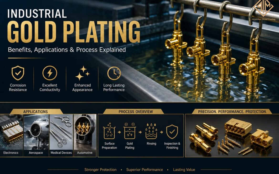 Industrial Gold Plating: Benefits, Applications & Process Explained