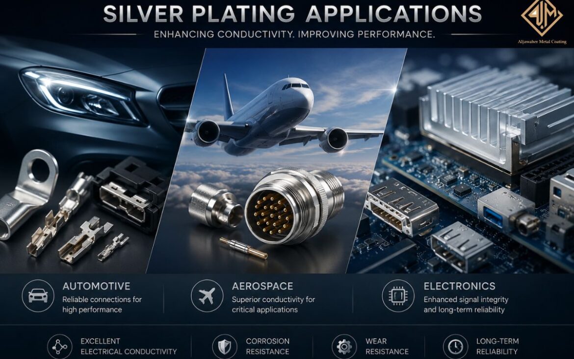 Silver Plating Applications in Automotive, Aerospace, and Electronics Industries