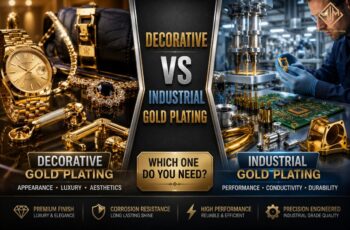 Decorative vs Industrial Gold Plating: Which One Do You Need