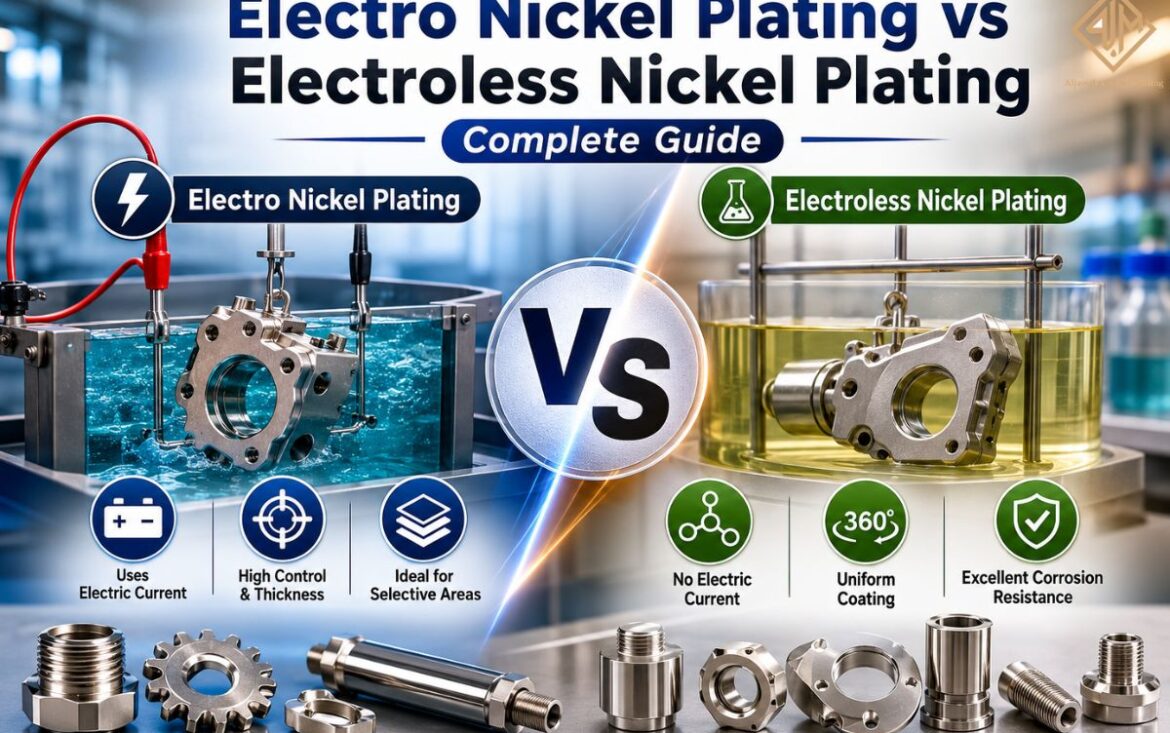 Electro Nickel Plating vs Electroless Nickel Plating: Complete Guide