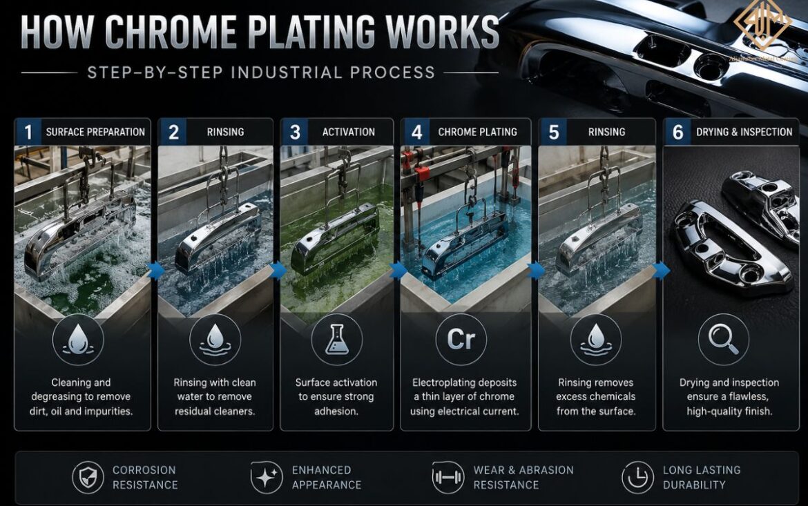 How Chrome Plating Works: Step-by-Step Industrial Process Explained