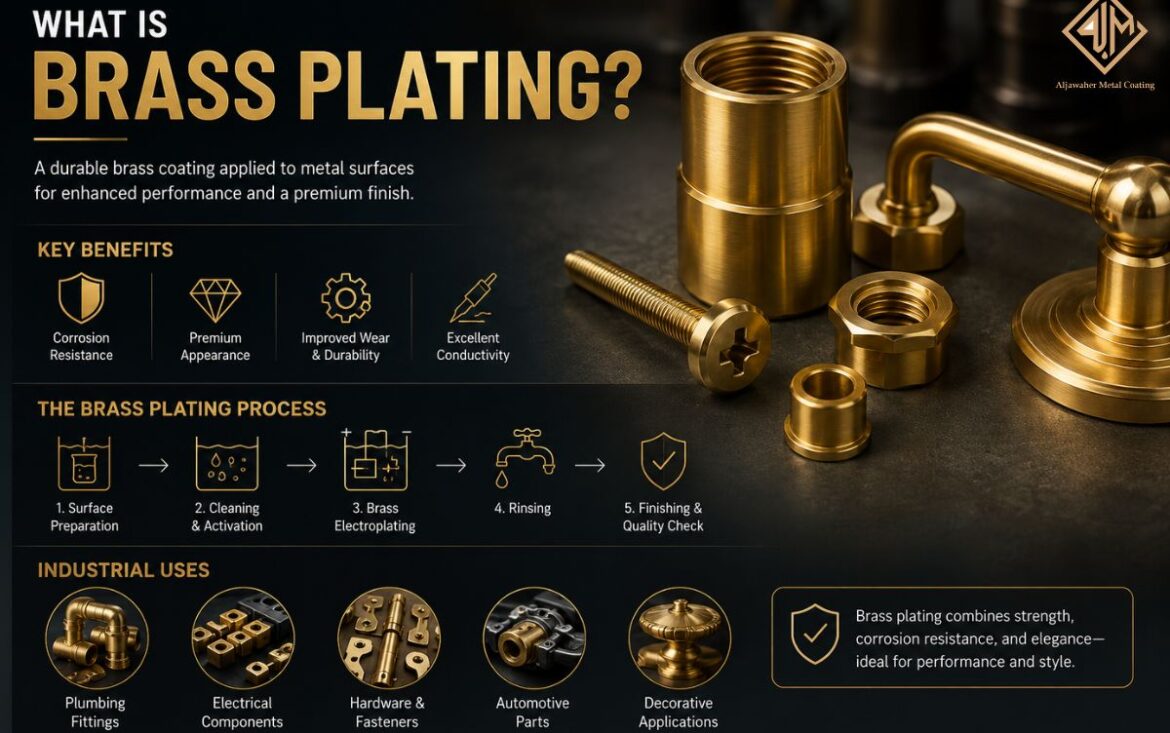 What Is Brass Plating? Benefits, Process, and Industrial Uses