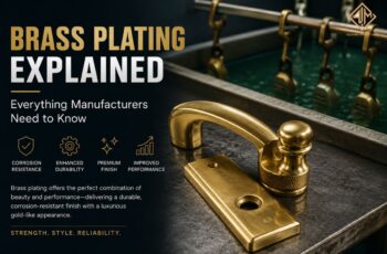 Brass Plating Explained: Everything Manufacturers Need to Know