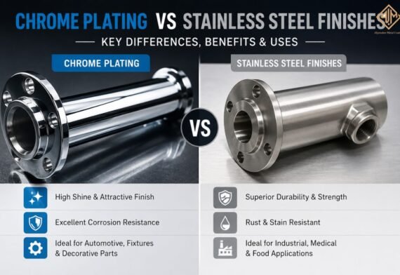 Chrome Plating vs Stainless Steel Finishes: Key Differences, Benefits & Uses