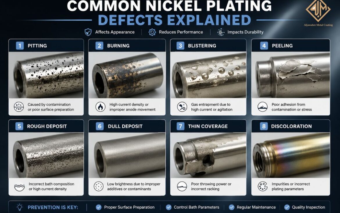 Common Nickel Plating Defects Explained