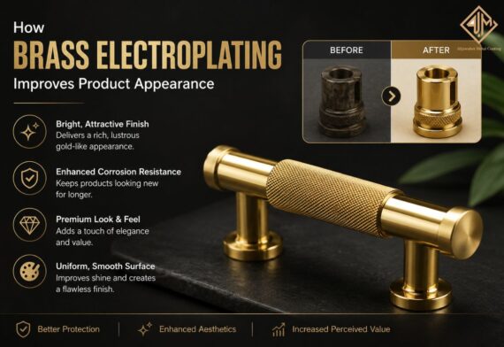 How Brass Electroplating Improves Product Appearance