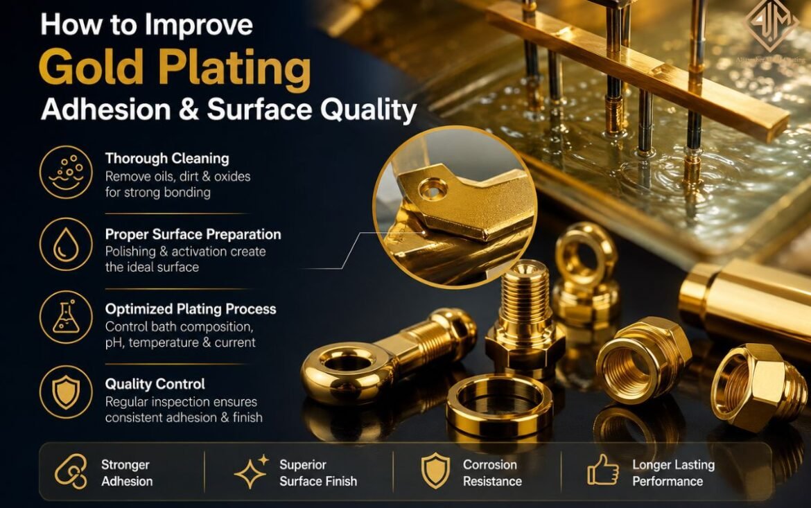 How to Improve Gold Plating Adhesion and Surface Quality