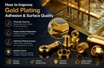 How to Improve Gold Plating Adhesion and Surface Quality