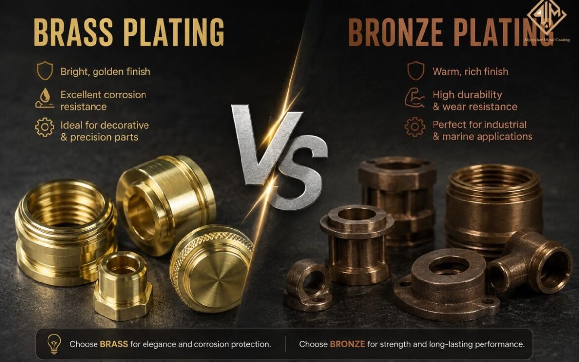 Brass Plating vs. Bronze Plating Which Metal Finish Is Right for Your Project