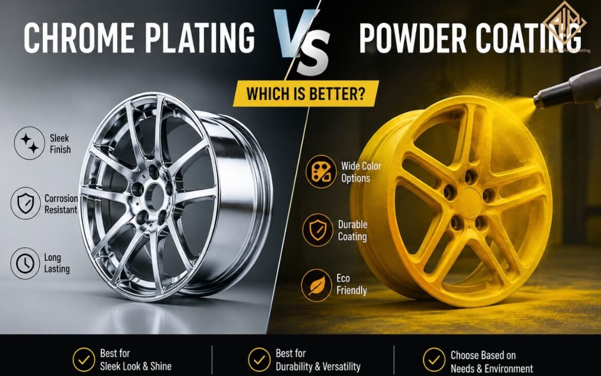 Chrome Plating vs Powder Coating Which Is Better