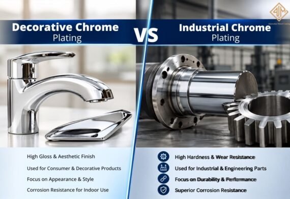 Decorative Chrome vs Industrial Chrome Plating: What’s the Difference