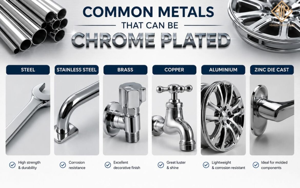 Common Metals That Can Be Chrome Plated
