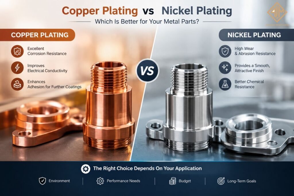 Copper Plating vs Nickel Plating Which Is Better for Your Metal Parts