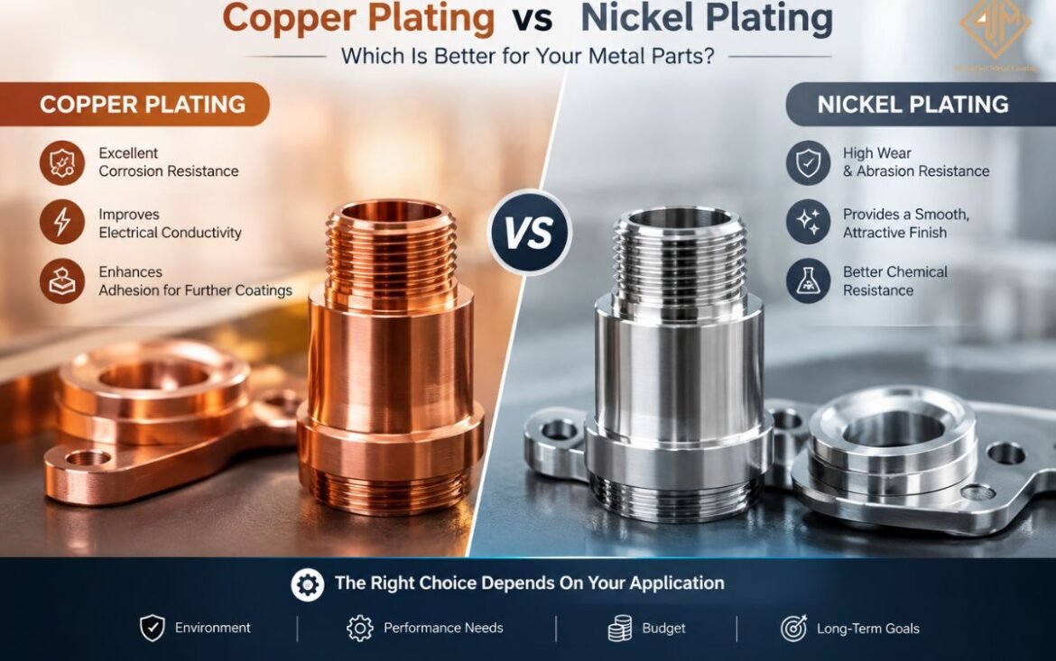 Copper Plating vs Nickel Plating Which Is Better for Your Metal Parts