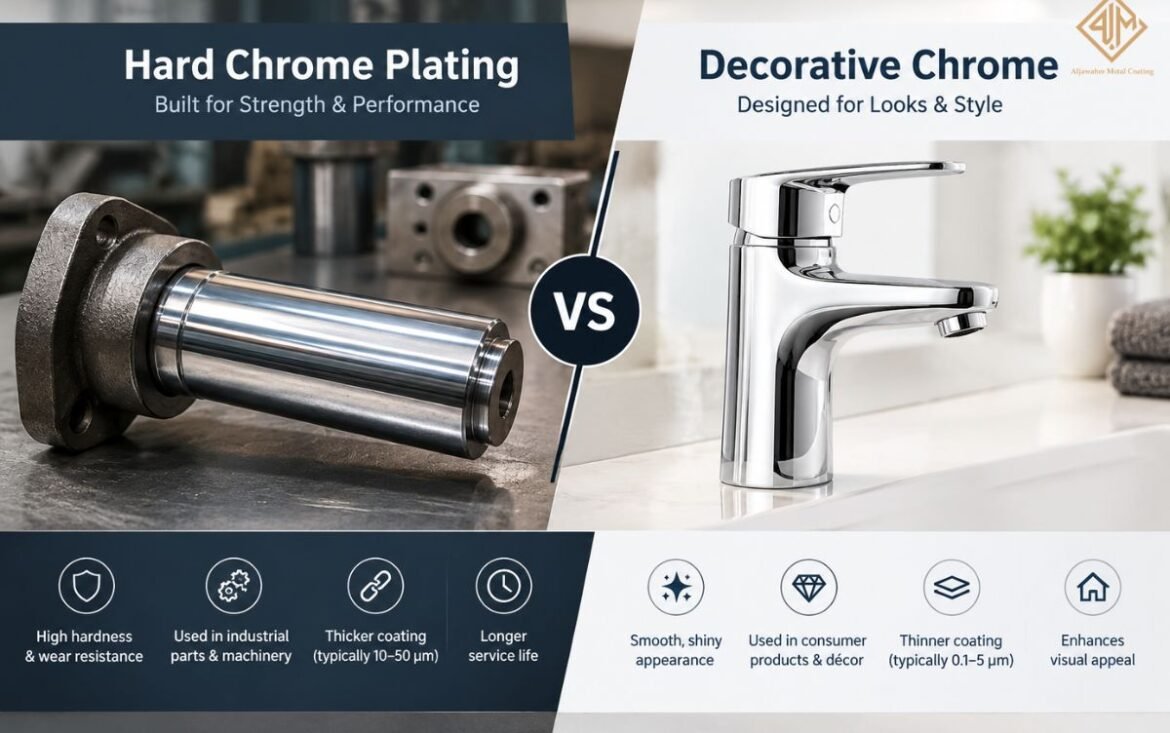 Hard Chrome Plating vs Decorative Chrome: What Is the Difference?