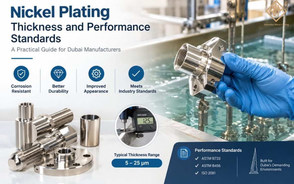 Nickel Plating Thickness and Performance Standards: A Practical Guide for Dubai Manufacturers