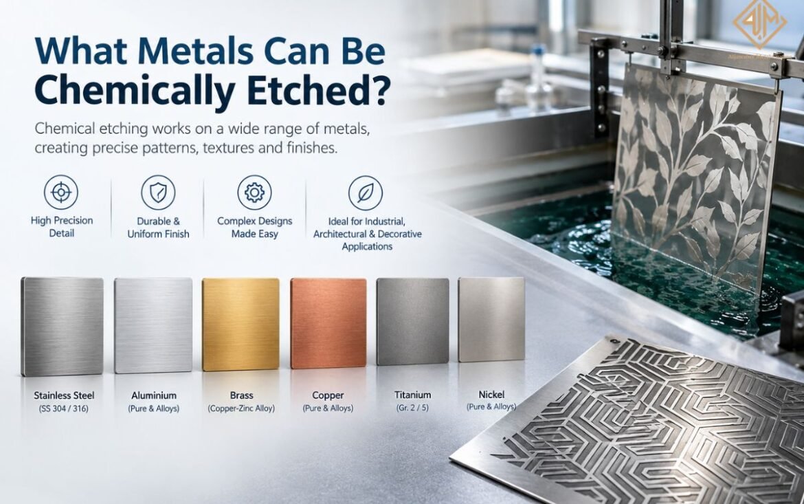 What Metals Can Be Chemically Etched