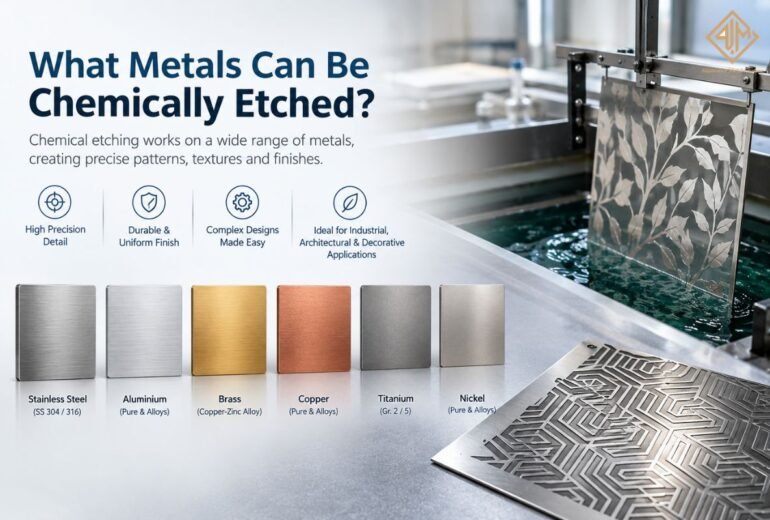What Metals Can Be Chemically Etched