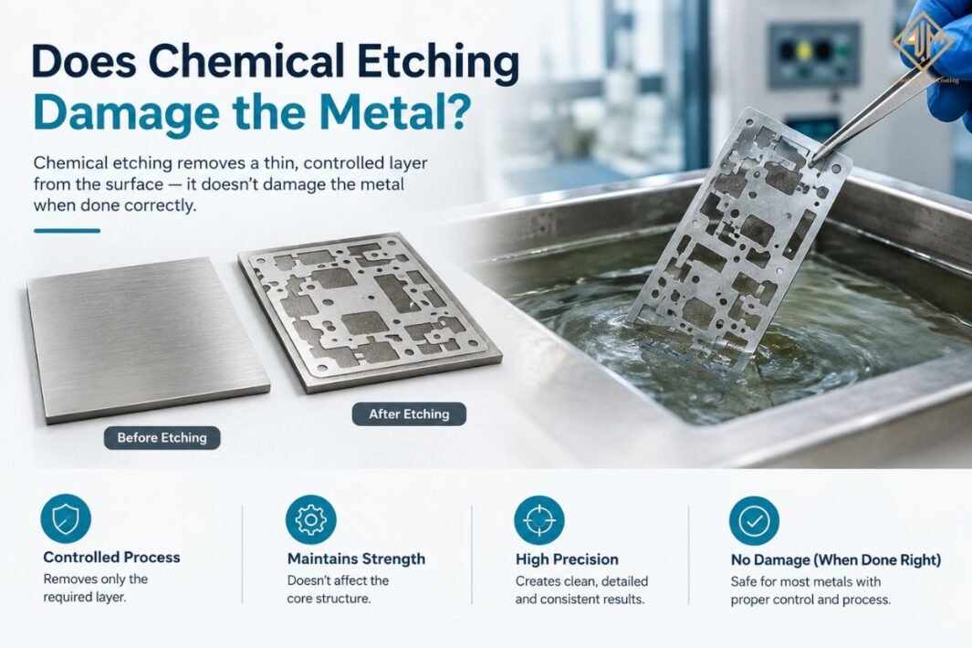 Does Chemical Etching Damage the Metal