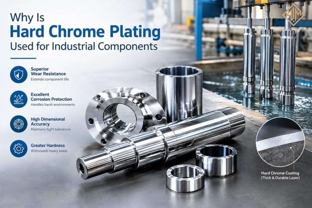 Why Is Hard Chrome Plating Used for Industrial Components