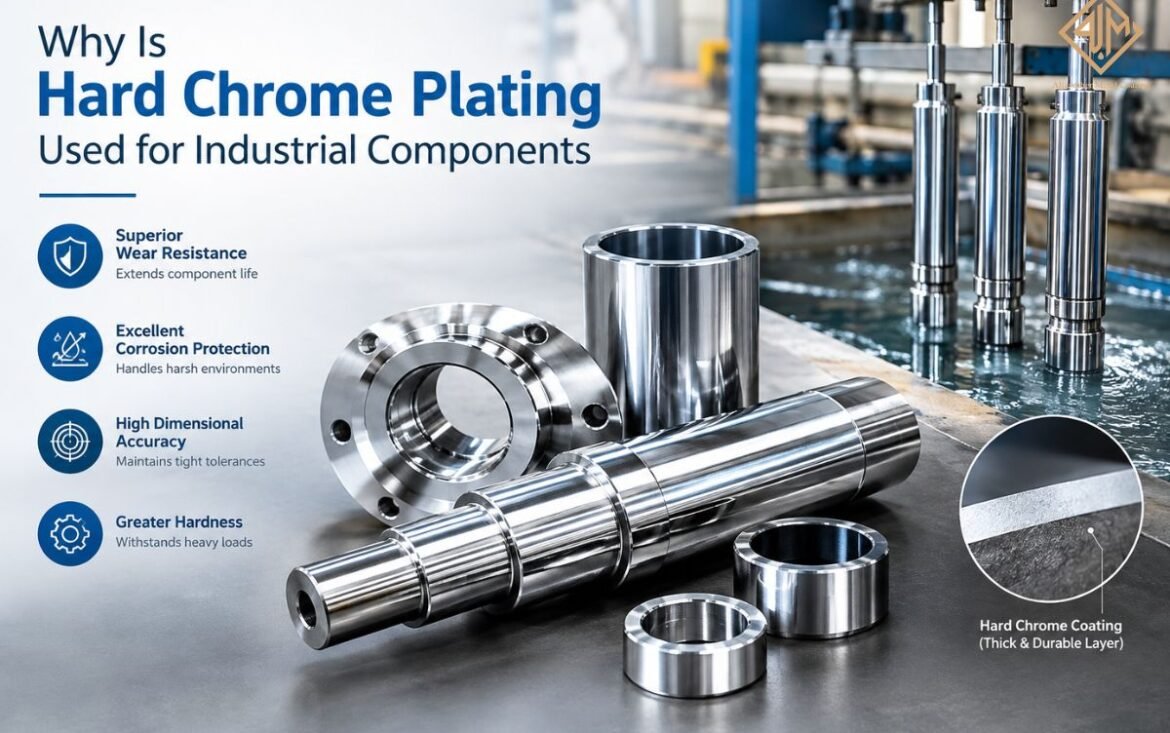 Why Is Hard Chrome Plating Used for Industrial Components