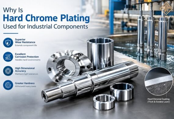 Why Is Hard Chrome Plating Used for Industrial Components?